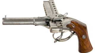 Illustration for article titled The craziest experimental weapons of the 19th century